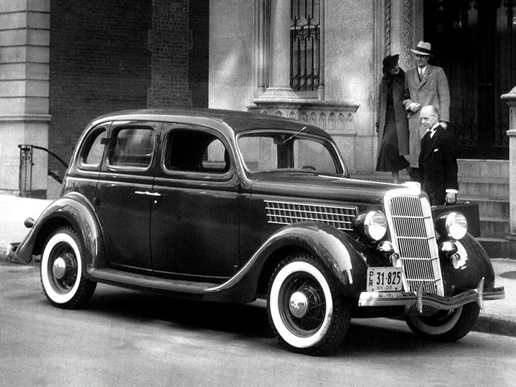 Ford V8 1 поколение, рестайлинг, седан (06.1935 - 07.1936)